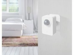 Luminea Home Control Funkbewegungsmelder:ZigBee-PIR-Bewegungsmelder Mit WLAN-Gateway, 8 M Reichweite -Haushalt Verkäufe zx5231 8 1