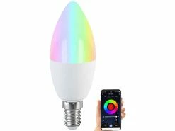 Luminea Home Control Lampen:LED-Kerze E14, RGB-CCT, 5 W (ersetzt 40 W), 470 Lm, ZigBee-kompatibel 11 Luminea Home Control Lampen:LED-Kerze E14, RGB-CCT, 5 W (ersetzt 40 W), 470 Lm, ZigBee-kompatibel -Haushalt Verkäufe zx5238 10
