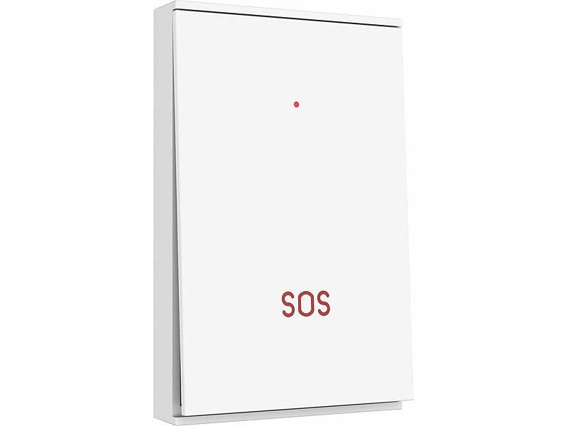 VisorTech Alarmanlage Drahtlos:13-teiliges Funk-Alarmanlagen-Set: 11 Sensoren, SOS-Taster, WLAN, App 4 VisorTech Alarmanlage Drahtlos:13-teiliges Funk-Alarmanlagen-Set: 11 Sensoren, SOS-Taster, WLAN, App – Bild 4