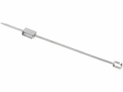 Rosenstein & Söhne Spieße Zum Grillen:6er-Set XXL-Edelstahl-Grillspieße Mit Schiebemechanismus, Je 34 Cm -Haushalt Verkäufe zx6026 1