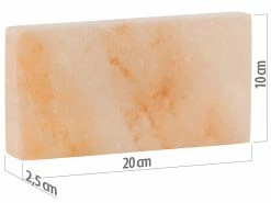 Rosenstein & Söhne Tablett:2er-Set Salzsteinplatten Für Grill & BBQ, Rechteckig, 10 X 20 X 2,5 Cm -Haushalt Verkäufe zx6027 8