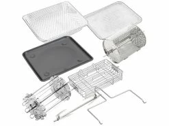 Rosenstein & Söhne Minibackofen:Digitale XXXL-Heißluft-Fritteuse & Umluft-Backofen, 8 Programme, 16 L -Haushalt Verkäufe zx6029 13