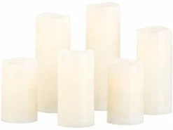 Britesta LED Batterie Leuchten:6er-Set Dimmbare LED-Echtwachskerzen Mit Fernbedienung, In 5 Größen 16 Britesta LED Batterie Leuchten:6er-Set Dimmbare LED-Echtwachskerzen Mit Fernbedienung, In 5 Größen -Haushalt Verkäufe zx6048 0