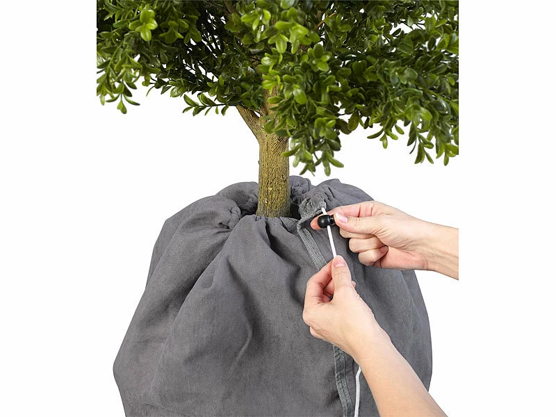 Royal Gardineer Gartenzubehöre:Thermo-Topfschutz Für Pflanzen, 40 X 40 Cm, Mit Drainage, Anthrazit 4 Royal Gardineer Gartenzubehöre:Thermo-Topfschutz Für Pflanzen, 40 X 40 Cm, Mit Drainage, Anthrazit – Bild 4