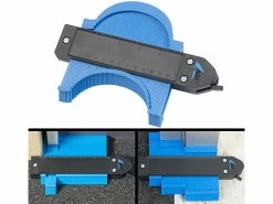 AGT Konturenschablone:2er-Set Konturenlehre Mit Feststell-Funktion, 2 Größen: 12,5 Und 25 Cm -Haushalt Verkäufe zx7102 15