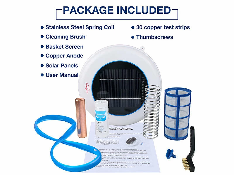 Infactory Pool Ionisator Kupfer:Ersatz-Kupferanode Für Solarbetriebenen Pool-Ionisator, Ø 25 Mm 9 Infactory Pool Ionisator Kupfer:Ersatz-Kupferanode Für Solarbetriebenen Pool-Ionisator, Ø 25 Mm – Bild 9
