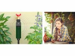 Royal Gardineer Alexa Bewässerungsuhren:2 Bewässerungsventile Mit Sprach-Steuerung Inklusive ZigBee-Gateway -Haushalt Verkäufe zx7155 11 1