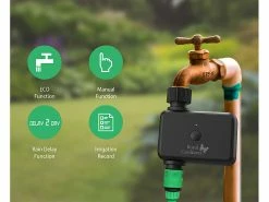 Royal Gardineer Bewässerung Bluetooth:Programmierbarer Bewässerungscomputer Mit Bluetooth 5 & App-Steuerung