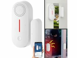 VisorTech Alarmanlage Türkontakt:2er-Set WLAN-Tür- & Fensteralarme Mit Sirene, App Und Sprachsteuerung 22 VisorTech Alarmanlage Türkontakt:2er-Set WLAN-Tür- & Fensteralarme Mit Sirene, App Und Sprachsteuerung -Haushalt Verkäufe zx7211 9
