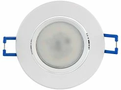 Luminea Einbaulampen-Rahmen:3er-Set Alu-Einbaustrahler-Rahmen, Weiß, Inkl. WLAN-LED-Spots -Haushalt Verkäufe zx7223 2