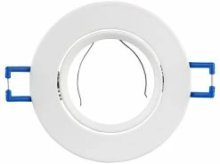 Luminea Einbaulampen-Rahmen:3er-Set Alu-Einbaustrahler-Rahmen, Weiß, Inkl. WLAN-LED-Spots -Haushalt Verkäufe zx7223 4