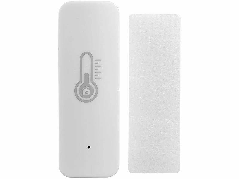 Luminea Home Control Temperatur Datenlogger:4er-Set ZigBee-Temperatur- & Luftfeuchtigkeits-Sensoren Mit App 6 Luminea Home Control Temperatur Datenlogger:4er-Set ZigBee-Temperatur- & Luftfeuchtigkeits-Sensoren Mit App – Bild 6
