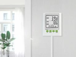 Revolt Energiemesser:Digitaler Energiekosten-Messer & Strom-Zähler, 2 Tarife, CO2-Anzeige -Haushalt Verkäufe zx7234 8