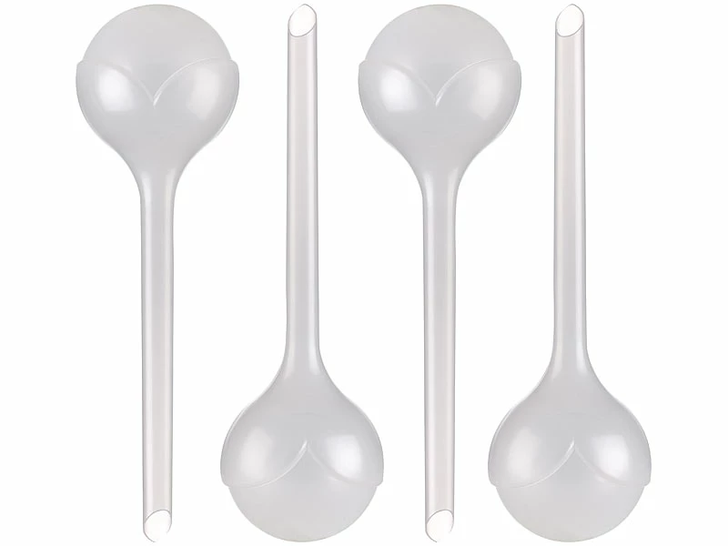 Royal Gardineer Wasserspender Für Blumen:8er-Set Gießfrei-Bewässerungskugeln, Kunststoff, Transparent, Ø 8,5 Cm 10 Royal Gardineer Wasserspender Für Blumen:8er-Set Gießfrei-Bewässerungskugeln, Kunststoff, Transparent, Ø 8,5 Cm – Bild 10