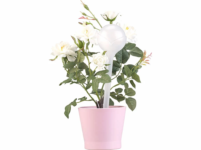 Royal Gardineer Wasserspender Für Blumen:8er-Set Gießfrei-Bewässerungskugeln, Kunststoff, Transparent, Ø 8,5 Cm 7 Royal Gardineer Wasserspender Für Blumen:8er-Set Gießfrei-Bewässerungskugeln, Kunststoff, Transparent, Ø 8,5 Cm – Bild 7