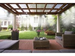 Royal Gardineer Sprühnebel Kühlung:Wasser-Zerstäuber-Set Mit 10-Meter-Schlauch Und 10 Metalldüsen 7 Royal Gardineer Sprühnebel Kühlung:Wasser-Zerstäuber-Set Mit 10-Meter-Schlauch Und 10 Metalldüsen -Haushalt Verkäufe zx8027 2