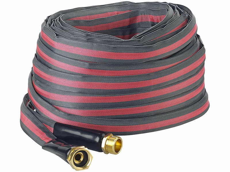 Royal Gardineer Leichter Gartenschlauch:Textil-Gartenschlauch Mit Brause, 2 Strahlarten, 30 M 5 Royal Gardineer Leichter Gartenschlauch:Textil-Gartenschlauch Mit Brause, 2 Strahlarten, 30 M – Bild 5