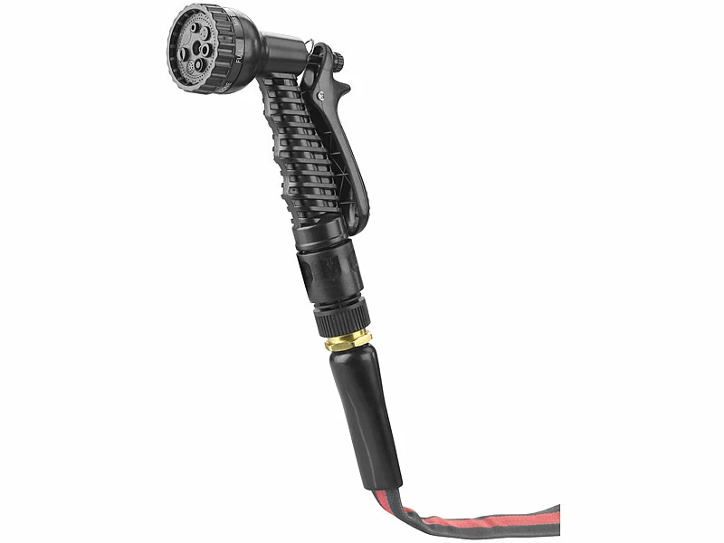 Royal Gardineer Leichter Gartenschlauch:Textil-Gartenschlauch Mit Brause, 2 Strahlarten, 30 M 3 Royal Gardineer Leichter Gartenschlauch:Textil-Gartenschlauch Mit Brause, 2 Strahlarten, 30 M – Bild 3