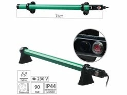 Royal Gardineer Frostwächter:Elektrische Stabheizung Für Gewächshäuser, 90 Watt, 71 Cm, IP44