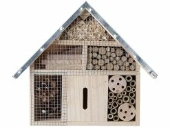 Royal Gardineer Nistkasten:Insektenhotel "Maja" Aus Naturholz, Vormontiert, Metalldach 7 Royal Gardineer Nistkasten:Insektenhotel "Maja" Aus Naturholz, Vormontiert, Metalldach -Haushalt Verkäufe zx8193 1