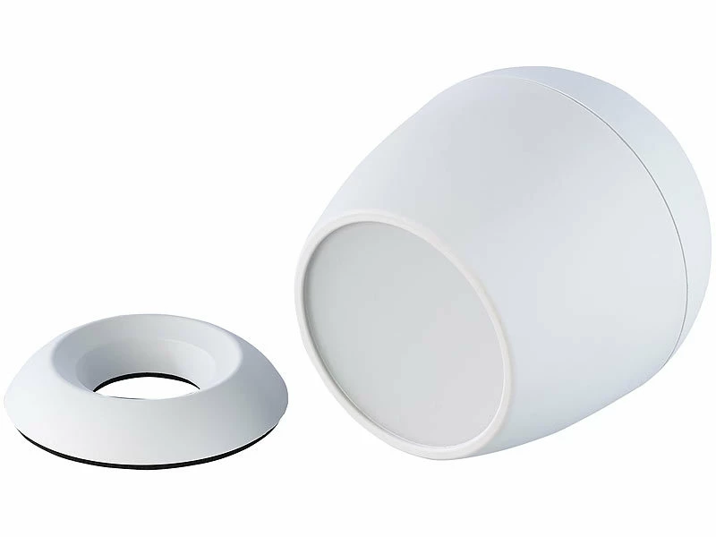 Luminea Home Control LED Light Bars:4er-Set WLAN-Stimmungsleuchten, RGB-CCT-LEDs, 210 Lm, 2,2 W, USB, Weiß 10 Luminea Home Control LED Light Bars:4er-Set WLAN-Stimmungsleuchten, RGB-CCT-LEDs, 210 Lm, 2,2 W, USB, Weiß – Bild 10