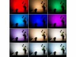 Luminea Home Control LED Light Bars:4er-Set WLAN-Stimmungsleuchten, RGB-CCT-LEDs, 210 Lm, 2,2 W, USB, Weiß 19 Luminea Home Control LED Light Bars:4er-Set WLAN-Stimmungsleuchten, RGB-CCT-LEDs, 210 Lm, 2,2 W, USB, Weiß -Haushalt Verkäufe zx8271 7