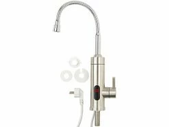 Rosenstein & Söhne Wasserhahn:2in1-Edelstahl-Armatur & Durchlauferhitzer, LED-Display, 60 °C, 1/2" 21 Rosenstein & Söhne Wasserhahn:2in1-Edelstahl-Armatur & Durchlauferhitzer, LED-Display, 60 °C, 1/2" -Haushalt Verkäufe zx8314 2