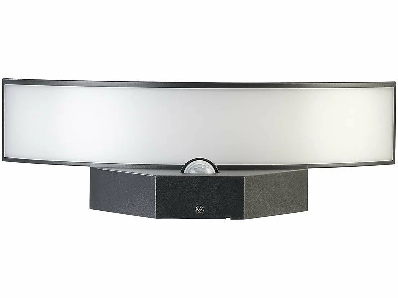 Lunartec LED Bewegungsmelder:LED-Außenleuchte Mit PIR-Bewegungssensor, 1.100 Lm, 15 W, IP54 7 Lunartec LED Bewegungsmelder:LED-Außenleuchte Mit PIR-Bewegungssensor, 1.100 Lm, 15 W, IP54 – Bild 7