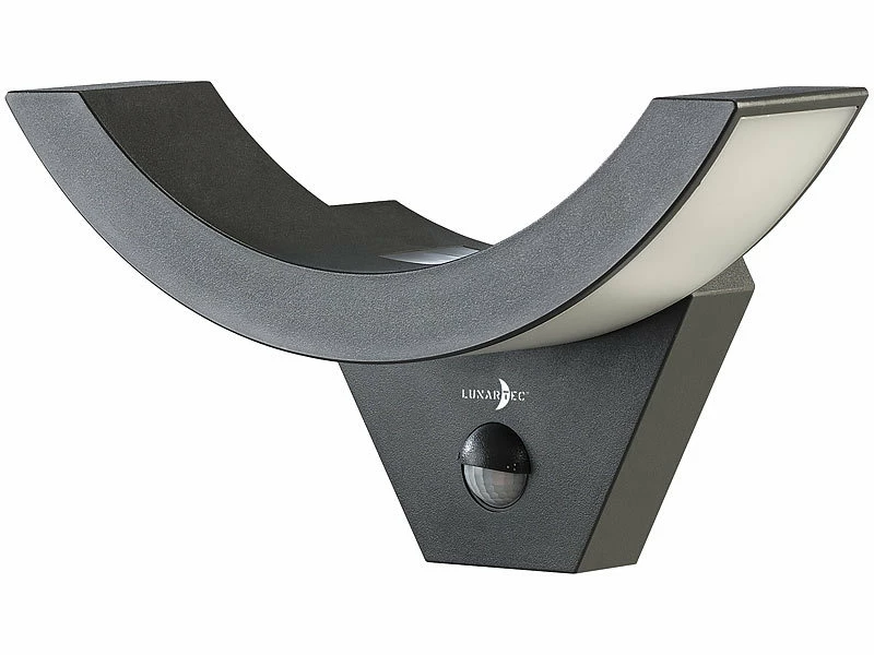 Lunartec LED Bewegungsmelder:LED-Außenleuchte Mit PIR-Bewegungssensor, 1.100 Lm, 15 W, IP54 8 Lunartec LED Bewegungsmelder:LED-Außenleuchte Mit PIR-Bewegungssensor, 1.100 Lm, 15 W, IP54 – Bild 8